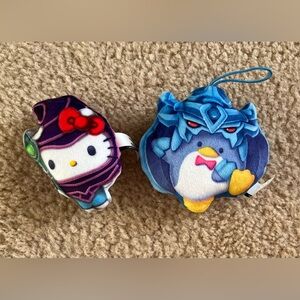 Yu-Gi-Oh! x Hello Kitty and Friends Hello Kitty and Tuxedo Sam Plushies